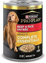 PRO PLAN Adult Beef and Rice Wet Dog Food 12x368g