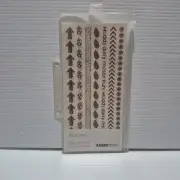 Kaisercraft "Jungle Bug Collection" - Rub Ons Black & White - Scrapbook