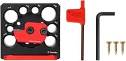 Byttlerom Adjustable Electric Drill Milling Tool Set Auxiliary Tool Square Lathing Log Tenon Metric Milling Pin Tool