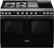 Smeg Portofino 120cm Dual Fuel Upright Cooker