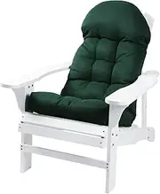 [Enipate] Weather Resistant Adirondack Chair Cushions High Back Indoor Outdoor Patio Tufted Lounge Cushion Seat Pads