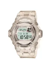 Casio Women's Baby G Quartz Watch with Resin Strap, Clear, 23.4 (Model:...