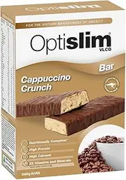 Optislim VLCD Cappucino Crunch Bar 5x60g