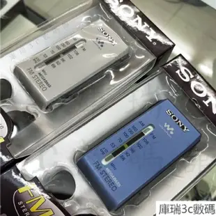日本進口Sony/索尼 srf-s84 迷你 便攜 袖珍 FM/AM 收音機立體聲 耐用 穩定 LACZ