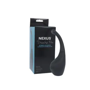 英國NEXUS Douche Pro 流線型後庭清洗器 可注入水量約330ML 前列腺按摩器 肛塞 按摩棒 肛交 格雷