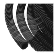Jaylec PT0710 Split Tubing 7mm I.D 10M Convoluted Tubing