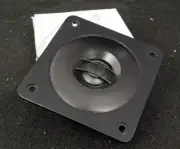 New Old Stock .75" Soft Dome Tweeter 3.5" Square Bezel Frame 8 ohms