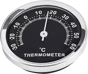 CANIGHT Sturdy Wall-mounted Thermometer Compact Design for Kitchen Home Bathroom