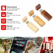 USB Flash Drive 3.0 I 2.0 64GB 32GB 16GB 8GB USB Stick Pendrive Bamboo Wooden