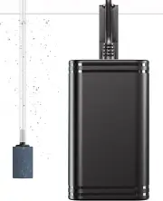 Mini Aquarium Air Pump for 3-20 Gallon Nano Fish Tanks 15 GPH Oxygen Aerator Pum