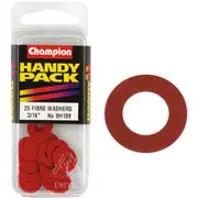 Champion Handy Pack Fibre Washers BH109, 3/16"