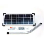 Mighty Mule 10 Watt Solar Panel Kit FM123 for Electric Dual Swing Gate Opener
