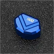 Motorbike Button Cover for KA&WASAKI Z900 Z 900 2017-2022 Motorcycle Turn Signal Switch Keycap(Blue)
