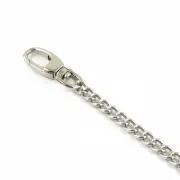 Emmaline Bags - Purse Chain with Hooks 44" long in Nickel