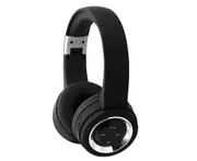 TR905 Breathable Foldable Wireless Rechargeable Headphone Bass Headset with Mic - Black Silver