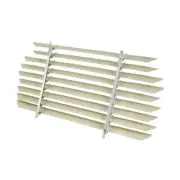 VW Beetle Rear Louvre Window Blind Classic Volkswagen 1964–1971 Ivory