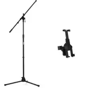 On-Stage MS7701B Euro Boom Microphone Stand - Black