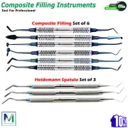 Dental Composite Filling instruments Placement Restoration Amalgam Restorative