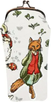 Signare Tapestry Beatrix Potter Mr Tod Glasses Pouch Eyeglass Sunglasses Case