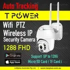 Auto Tracking Smart Security IP Camera 2MP WIFI Full HD Night Vision Waterproof