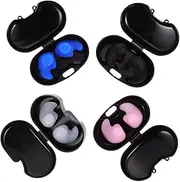 COLLBATH Comfortable Swimming Earplugs Pairs Noise Isolation for Diving Bathing and Sports
