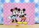【震撼精品百貨】Micky Mouse 米奇/米妮 卡片-米奇米妮愛心粉站 震撼日式精品百貨