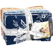 Denim & Daisies 34 Fat Eighth Bundle by Fig Tree & Co. for Moda Fabrics