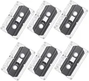 WOFASHPURET Recordable Audio Cassette Tapes 30-Minute Blank Cassette Tapes Cassette Tapes for Recording Lectures