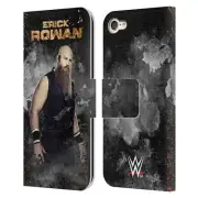 OFFICIAL WWE ERICK ROWAN LEATHER BOOK WALLET CASE COVER FOR APPLE iPOD TOUCH MP3