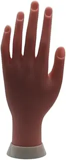 rockible Mannequin Hand, Training Hand Tool for Sellers, Fake Nail Art Starter Training Beginners, Unbendable