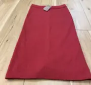 Anthropologie Maeve Pull On Pencil Skirt Red Size XS NWT