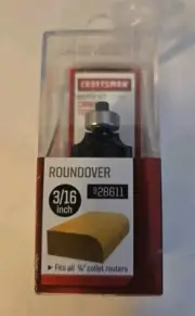 928612 Craftsman Router Bits 1/4" Roundover