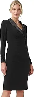 [Adrianna Papell] Women's Jersey Tuxedo Dress
