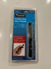 Quartet Classic Comfort Laser Pointer, Class 2, Small Venue, Gray -NEW