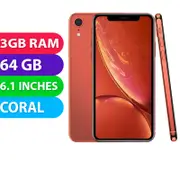 Apple iPhone XR (64GB, Coral) - As New