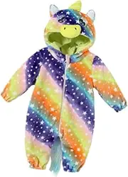 [TTETTZ] Baby Jumpsuit Newborn Flannel Warm Hooded for Girls Boys Daily Wear Snowsuit