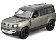 1/24 Land Rover Defender 110 Green Met. 2022 Diecast Model Car Bburago 21101 GRN