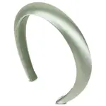 [Jennifer Behr] Jennifer Behr Tori Satin Headband ONE SIZE GREEN