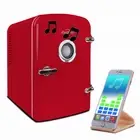 Koolatron 4L Portable Mini Fridge/Cooler with Bluetooth Speaker for Camping, RV