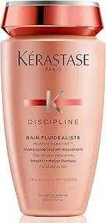 Kerastase Discipline Bain Fluidealiste Smooth-In-Motion Sulfate Free Shampoo - For Unruly, Over-Processed Hair (New Packaging) 250ml