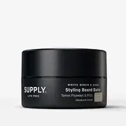Supply Styling Beard Balm – Plant-Based Ingredients to Shape, Moisturize & Add Shine – Natural Care for a Fuller, Healthier Beard and Effortless Style – 3.4oz