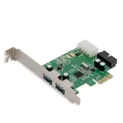 2 External USB 3.0 Port and 19 Pin Internal Header PCIe 2.0 x1 – 4 Port USB 3...