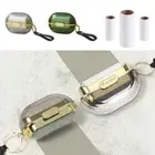 Double Sided Lint Roller Non-slip Texture Lint Roller with Hand Strap Home