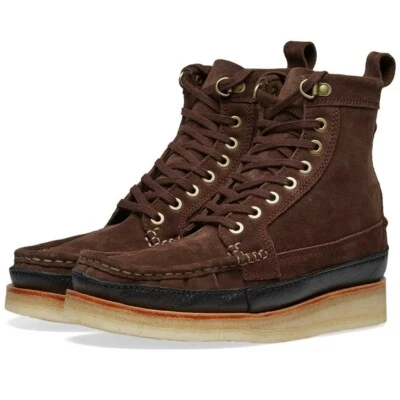 Clarks Originals Men Wallabee Wallace Mid Dark Brown Suede UK 7,8,9,10,11 G