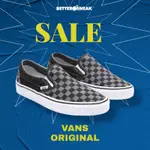 VANS SLIP ON CLASSIC CHECKERBOARD PEWTER ORIGINAL SNEAKERS