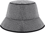 [Surkat] Unisex Fashion Hologram Climbing Bucket Hat Waterproof Fisherman Cap Travel Sunhat