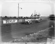 Roger Labric Pierre Veyron, Bugatti T50S 1934 Motor Racing Old Photo 1