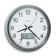 Chronicle Metallic Gray Finish Quartz Wall Clock
