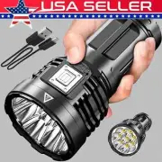 Lamparas de mano recargables led linternas alta potencia 10000000 lumens potente