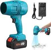 Turbine Fan Blower - Garden Sprayer Bloweer, Spray Dry Fan | Multipurpose Handheld Turbine Car Dryer, Portable Compressed Air Duster for Automotive Interior, Home Appliances, (Red, Black, Blue)